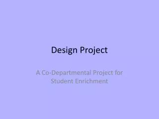 Design Project