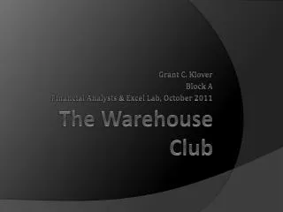 The Warehouse Club
