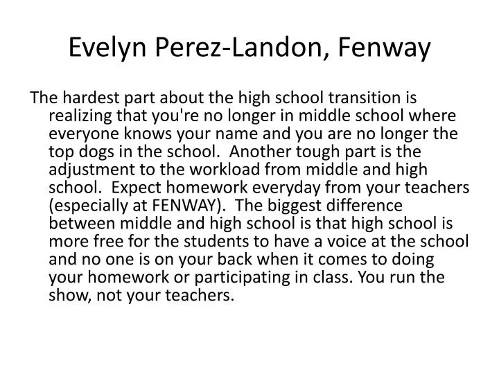 evelyn perez landon fenway