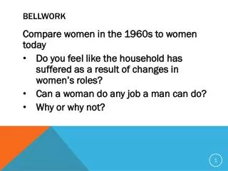 bellwork
