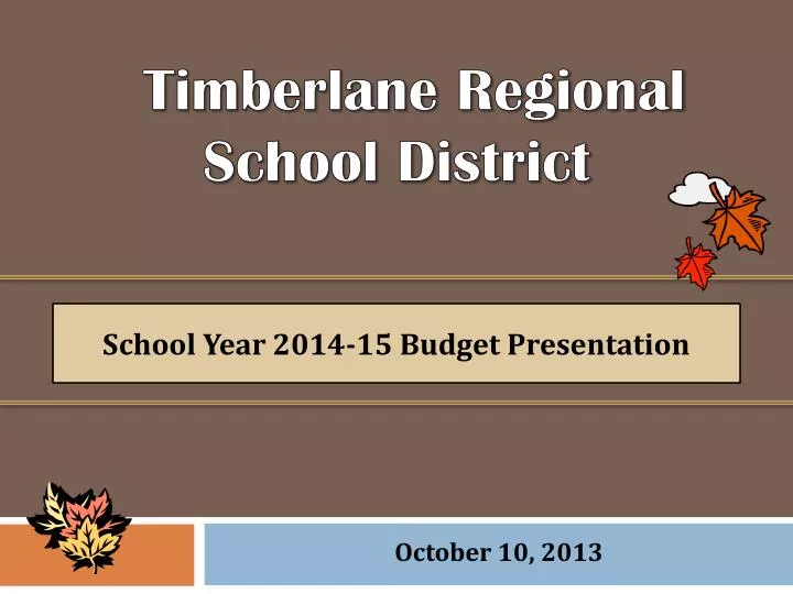 timberlane regional school district