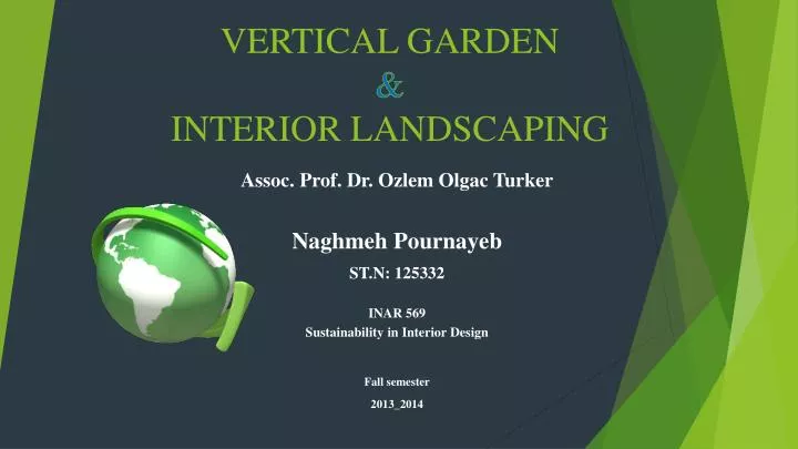 vertical garden interior landscaping