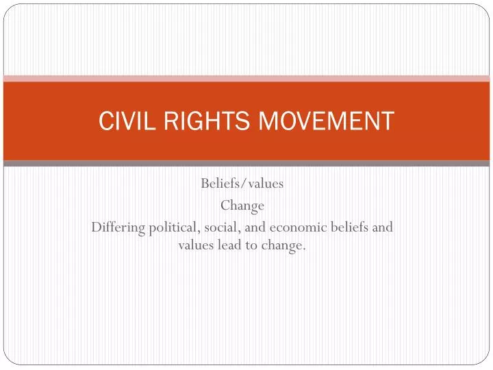 civil rights movement