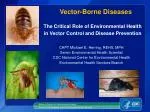 Vector-Borne Diseases - slide 1