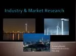 Industry &amp; Market Research