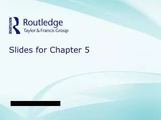 Slides for Chapter 5