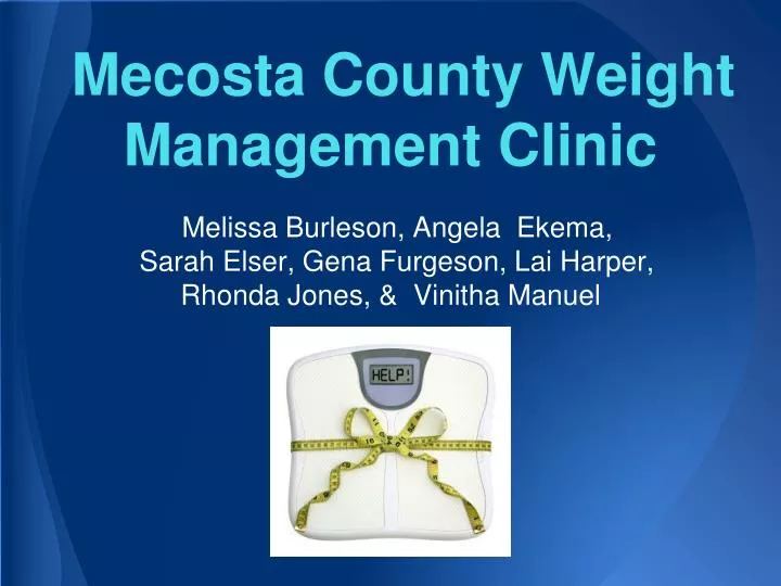 mecosta county weight management clinic