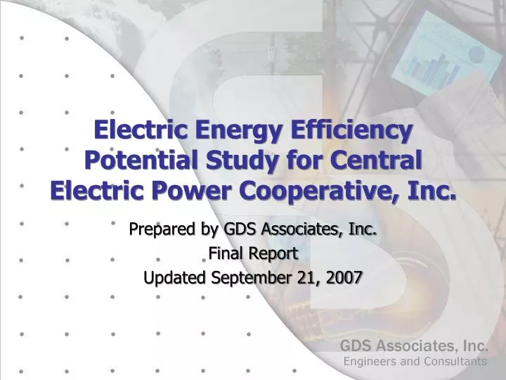 electric energy efficiency potential study for central electric power cooperative inc