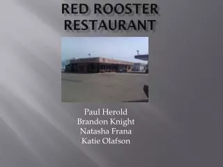 Red Rooster Restaurant