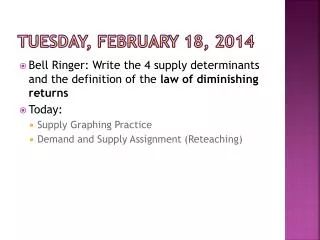 Tuesday, February 18, 2014