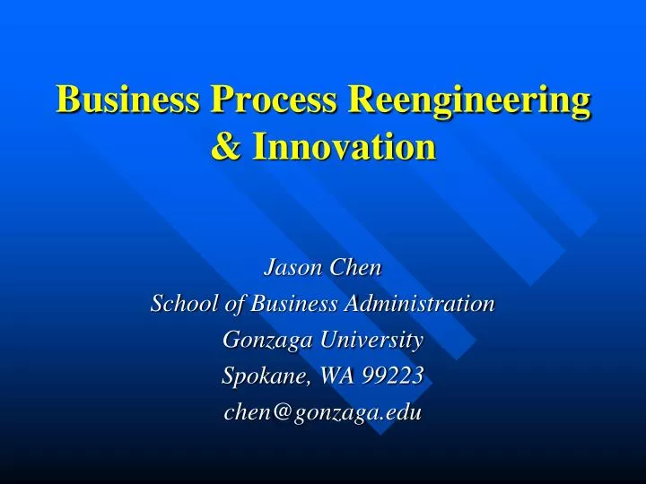 business process reengineering innovation