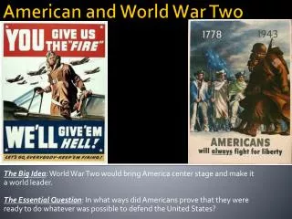 American and World War Two