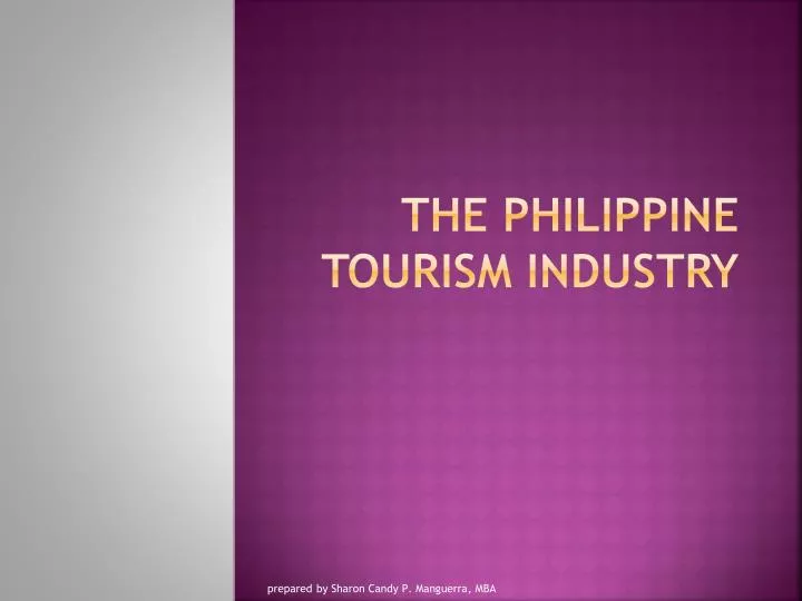 the philippine tourism industry