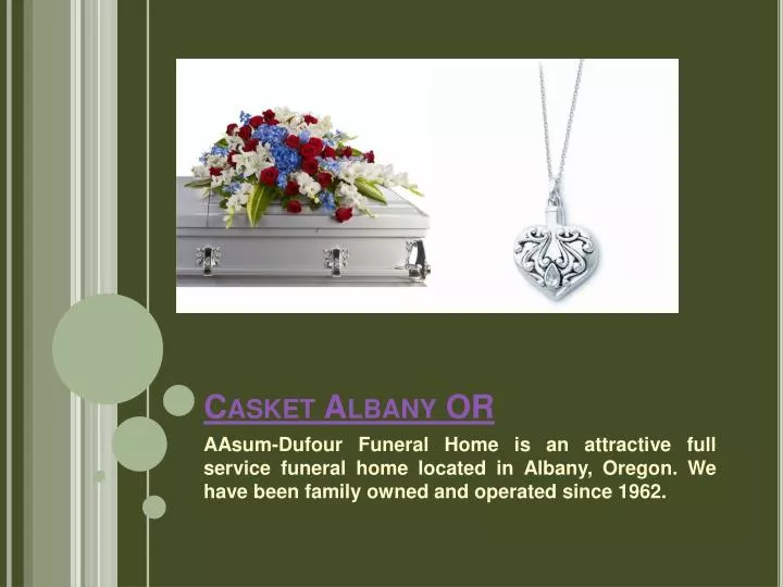 casket albany or