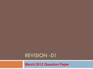 Revision -01