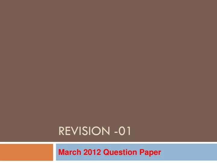 revision 01