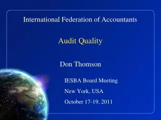 Audit Quality