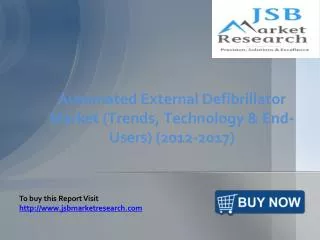 JSB Market Research: Automated External Defibrillator Market