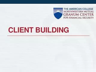 Client building