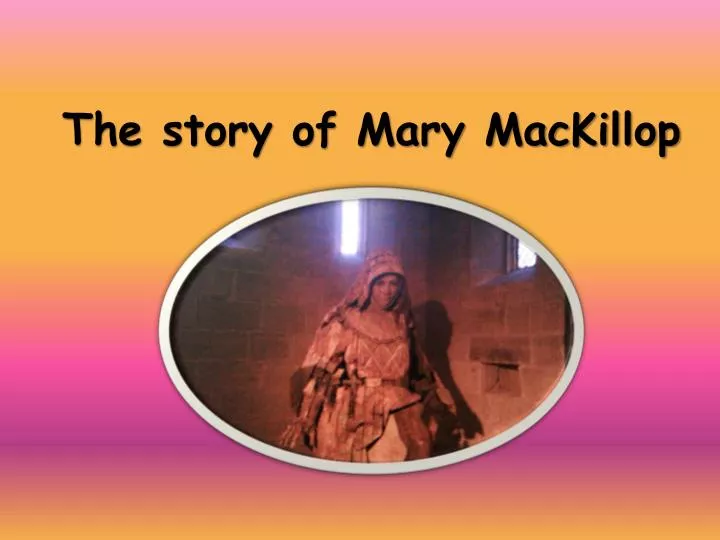 the story of mary mackillop