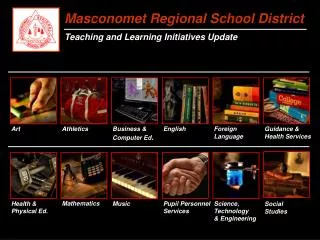Masconomet Regional School District Teaching and Learning Initiatives Update