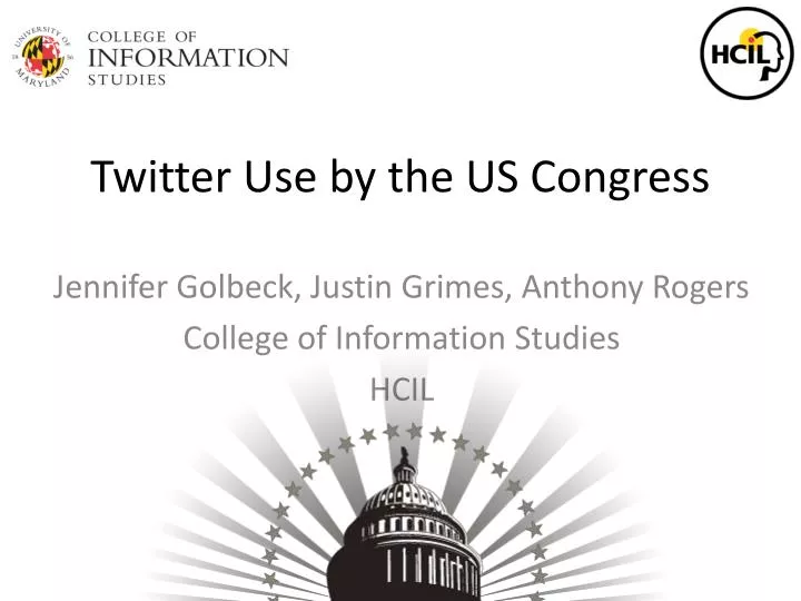 twitter use by the us congress