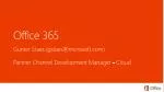 Office 365 - slide 1