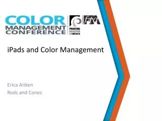 iPads and Color Management