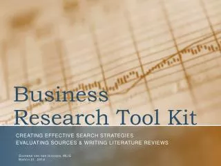 Business Research Tool Kit