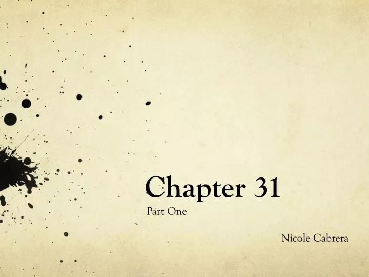 chapter 31