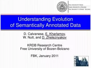 Understanding Evolution of Semantically Annotated Data