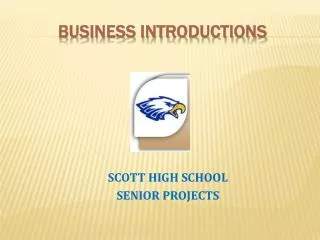 Business introductions