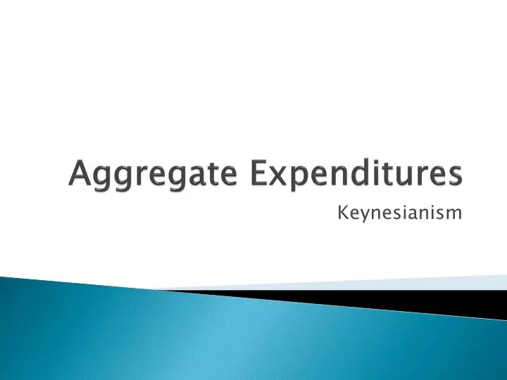 aggregate expenditures