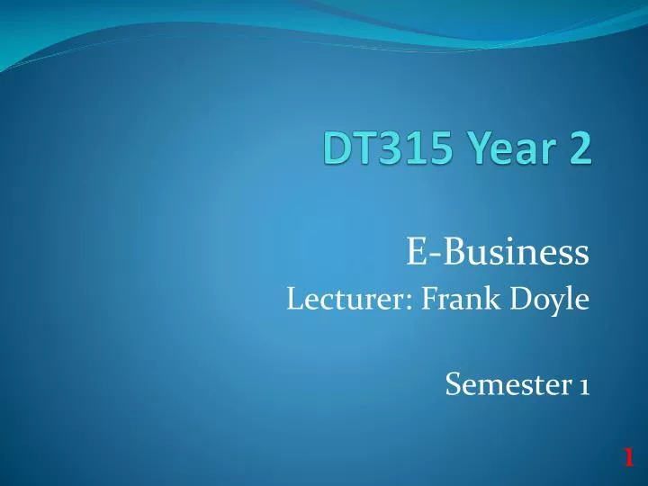 dt315 year 2