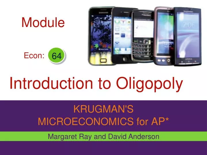 introduction to oligopoly