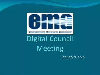 Digital Council Meeting