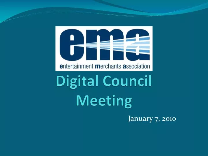 digital council meeting