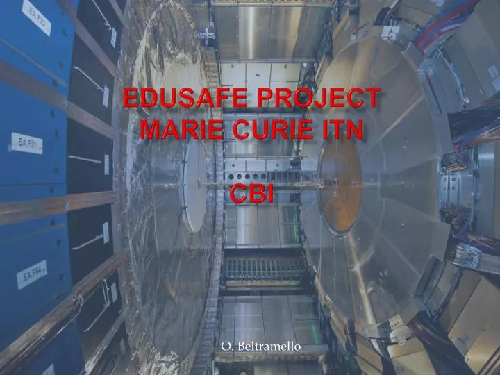 edusafe project marie curie itn cbi