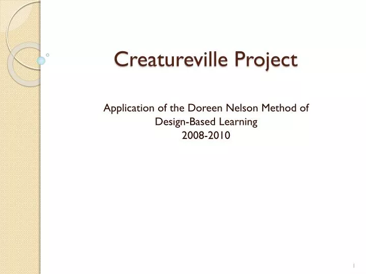 creatureville project