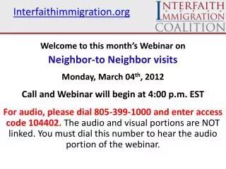 Interfaithimmigration.org