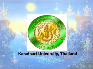 Kasetsart University, Thailand