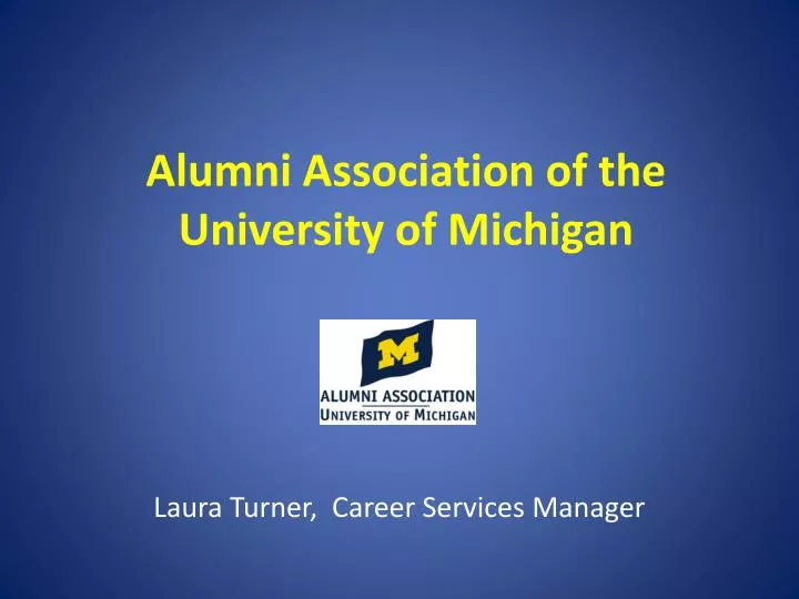alumni association of the university of michigan