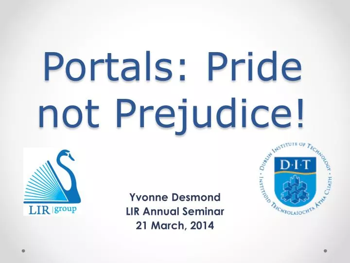portals pride not prejudice