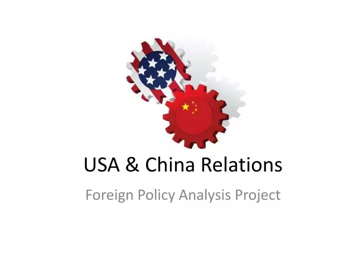 usa china relations