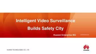 Intelligent Video Surveillance Builds Safety City