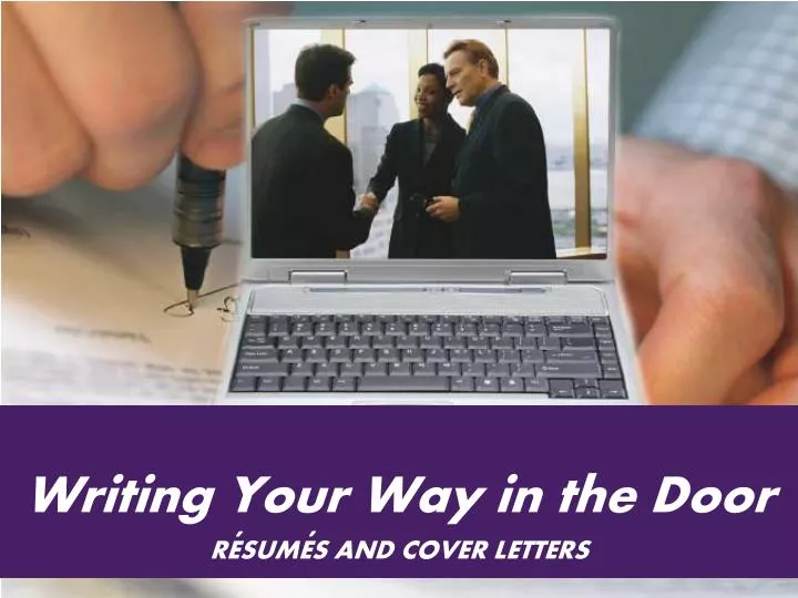 writing your way in the door resumes and cover letters