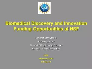 Biomedical Discovery and Innovation Funding Opportunities at NSF