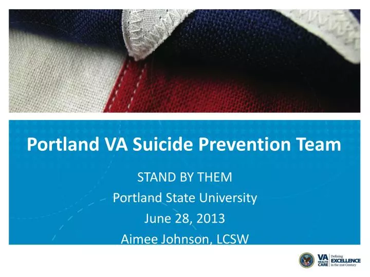 portland va suicide prevention team