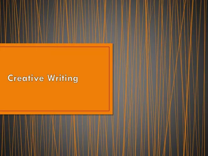 creative writing