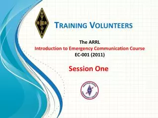 Training Volunteers